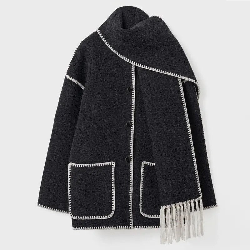 Claiere™ | Scarf Coat